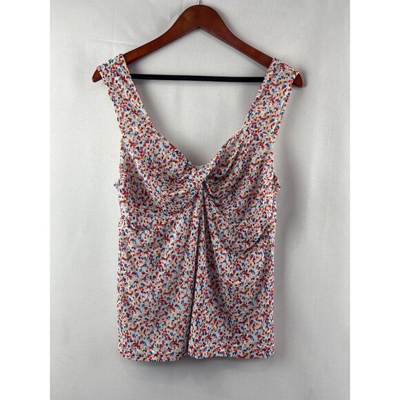 Cabi Womens Confetti Print Sleeveless Top S Nylon/Spandex - Picture 1 of 5